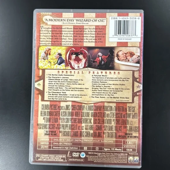 Big Fish - DVD - Picture 2 of 5